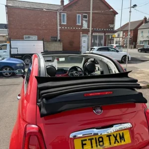 2018 Fiat 500 1.2 Lounge 2dr CONVERTIBLE Petrol Manual - Image 6