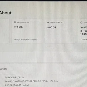 Excellent Microsoft Surface Laptop 3 i5-1035G7 8GB 256GB W11 + Docking Station + Charger - Image 3