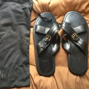 CHRISTIAN DIOR SANDALS SIZE 9 With BAG & Original Box