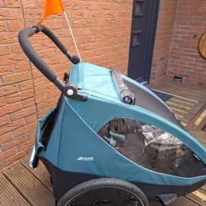 Bike trailer for 2 kids - Image 2