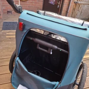 Bike trailer for 2 kids - Image 5
