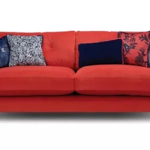 Joules Coral 4 Seater Sofa with matching Storage Ottoman - Image 5