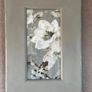 Vintage distressed shabby chic grey chunky wood frame - Image 2