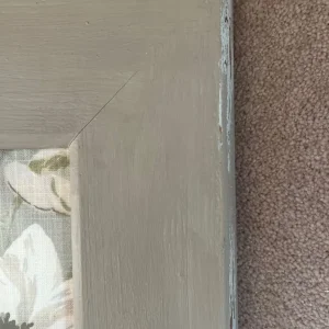Vintage distressed shabby chic grey chunky wood frame - Image 3