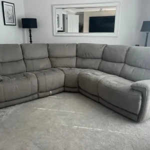 Brand new grey corner sofa