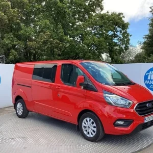 2023 Ford Transit Custom 300 EcoBlue Limited L/R Crewcab Euro 6 Combi Van Diesel Automatic - Image 2