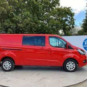 2023 Ford Transit Custom 300 EcoBlue Limited L/R Crewcab Euro 6 Combi Van Diesel Automatic - Image 3