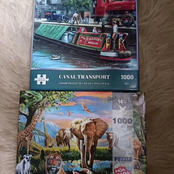 Jigsaw Puzzles, 2 x 1000 Pieces