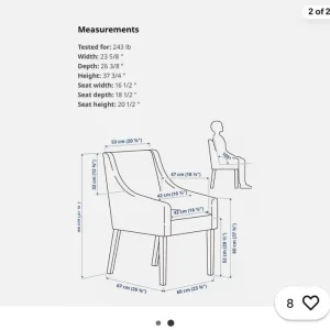 Ikea Sakarias chair - Image 2
