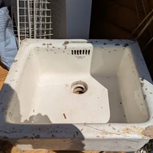 Old butler sink