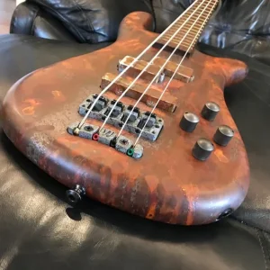 Warwick Streamer LX ‘Rusty’ Special Edition 4 string bass guitar - 1 of only 28, get it! - Image 3