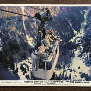 Where Eagles Dare ' Original 1968 Cinema Lobby Cards - Image 5