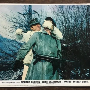 Where Eagles Dare ' Original 1968 Cinema Lobby Cards - Image 6