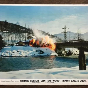 Where Eagles Dare ' Original 1968 Cinema Lobby Cards - Image 7