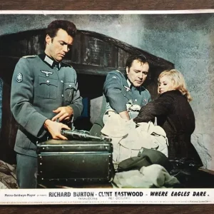 Where Eagles Dare ' Original 1968 Cinema Lobby Cards