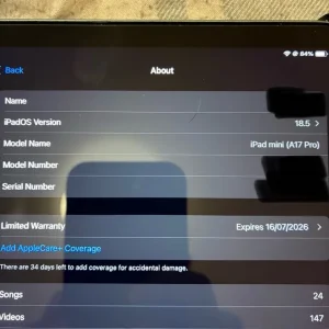 Apple iPad mini 7 A17 Pro 128GB/Wifi only - Image 3