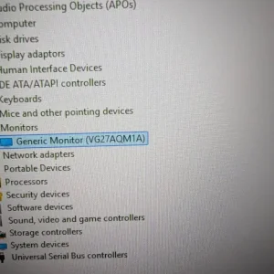 Asus 27inch 1440p 260hz - Image 2
