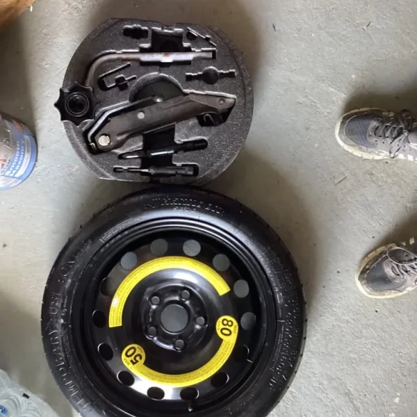 Space saver spare wheel