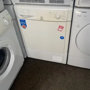 📞WHITE INDESIT CONDENSER TUMBLE DRYER FULLY WORKING APPLIANCE