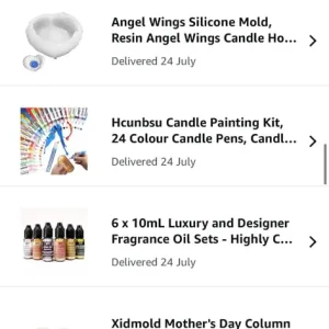 Candle moulds wax melts - Image 4