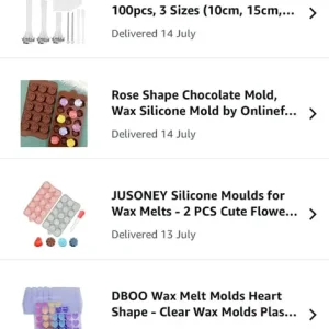 Candle moulds wax melts - Image 7