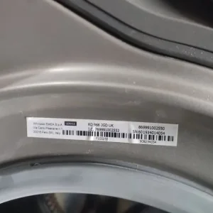 ➡️*WASHER DRYER SALE*⬅️ SILVER GRAPHITE 9KG HOTPOINT A ENERGY WASHER DRYER - Image 4