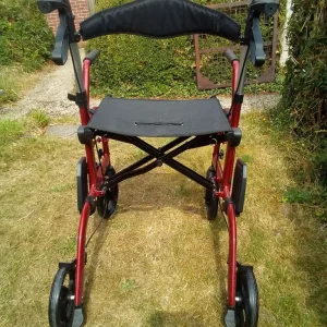 Wheelchair that turns into mobility walker