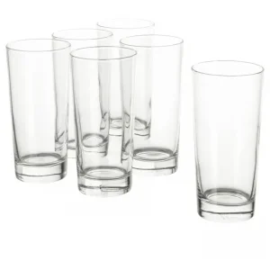 Mixed box of clean everyday drinking glasses