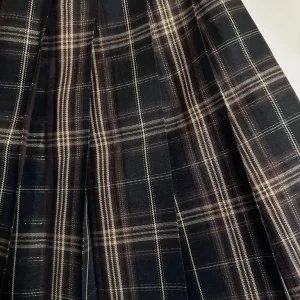 Brown tartan skirt - Image 3
