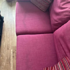 Pink 2-Seater Sofa - Image 4