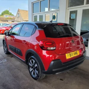 CITROEN C3 1.2 PureTech Flair Red Manual Petrol 2019 - Image 3