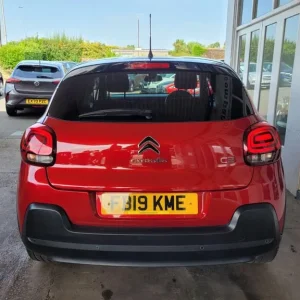 CITROEN C3 1.2 PureTech Flair Red Manual Petrol 2019 - Image 4