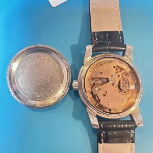 Omega automatic steel watch 1950s - Image 2