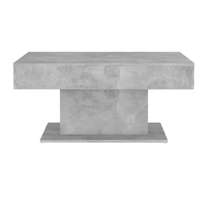 Coffee Table Concrete Grey 96x50x45 cm Engineered Wood - Image 4