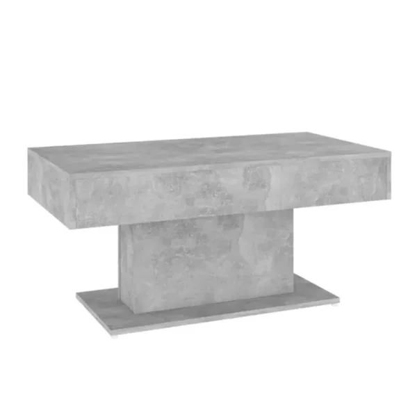Coffee Table Concrete Grey 96x50x45 cm Engineered Wood