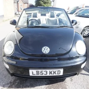 2003 Volkswagen Beetle 2.0 S Cabriolet Euro 4 2dr Convertible Petrol Manual - Image 2