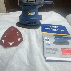 Power Craft 180W Corner Detail Sander & 180W Palm Sander - Image 2
