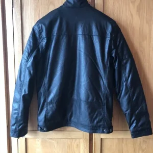 Small faux leather biker jacket - Image 2