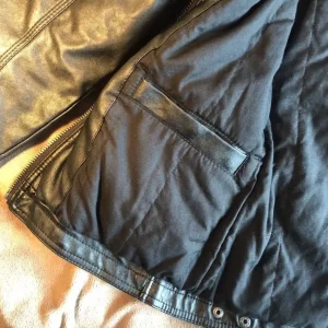 Small faux leather biker jacket - Image 5