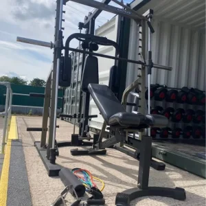 Nautilus multigym with smith machine and adjustable bench - Image 4
