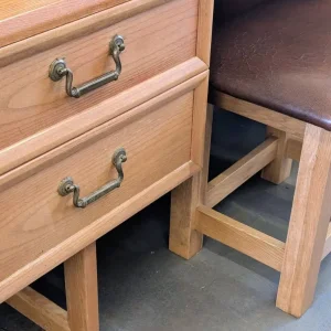 Vintage G Plan dressing table with stool - Image 3
