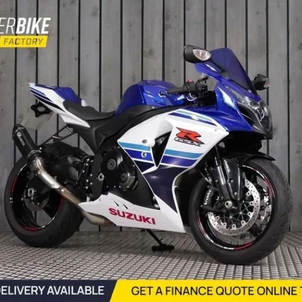 2016 Suzuki GSX-R1000 ABS Blue and White