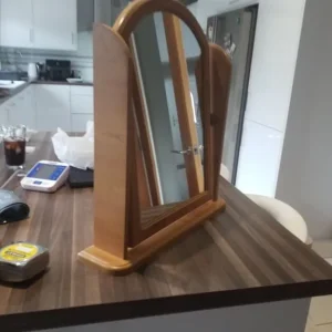 Wood Dressing Table Mirror - Image 3