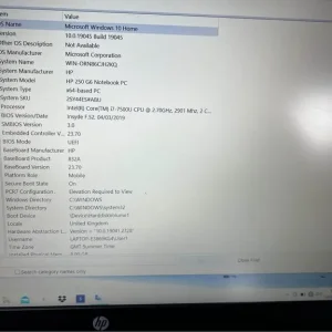 HP 250 g6 notebook 3168ngw laptop - Image 2