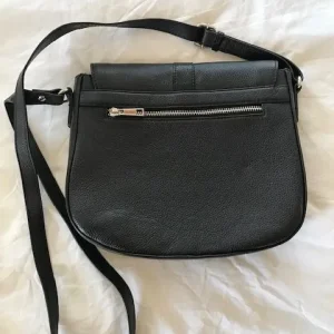 Ladies Black Cotswold Collections Leather Handbag - Image 3