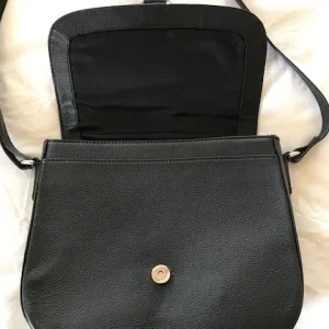 Ladies Black Cotswold Collections Leather Handbag - Image 4