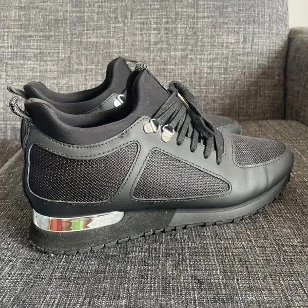 Men’s black Mallet Trainers