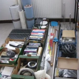 Miscellaneous household items for boot sale