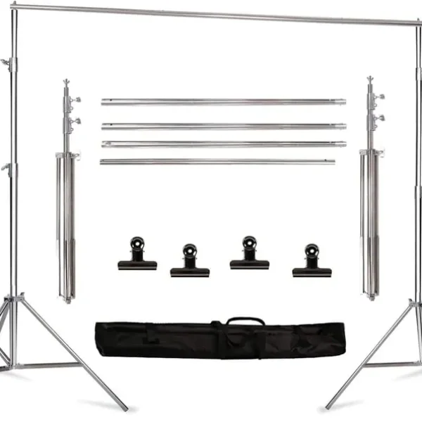 GSKAIWEN 8.5 * 10 FT Stainless Steel Backdrop Stand
