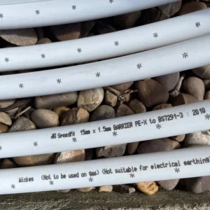 JB speedfit 15mm barrier pex pipe 20m - Image 2
